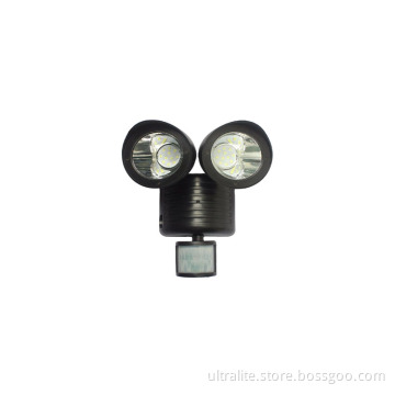Twin Head Solar Security Light Led Light With Sensor